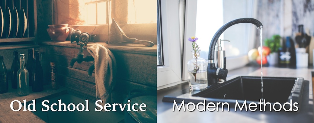 Plumbing Services: Old School Service, Modern Methods